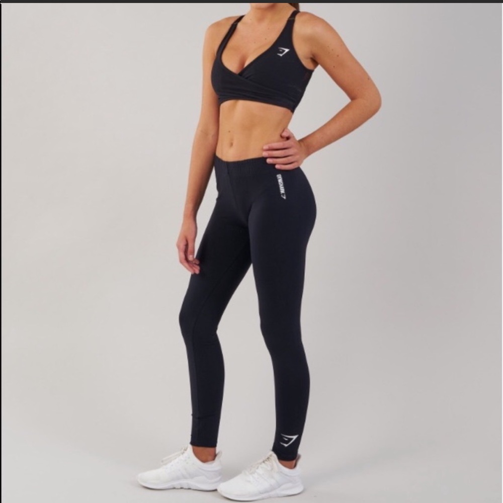 Black Gymshark Ark Jersey Jeggings